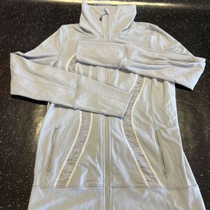 Lululemon Womens Define Jacket Long Sleeve‎ Thumbholes Size 8 Gray